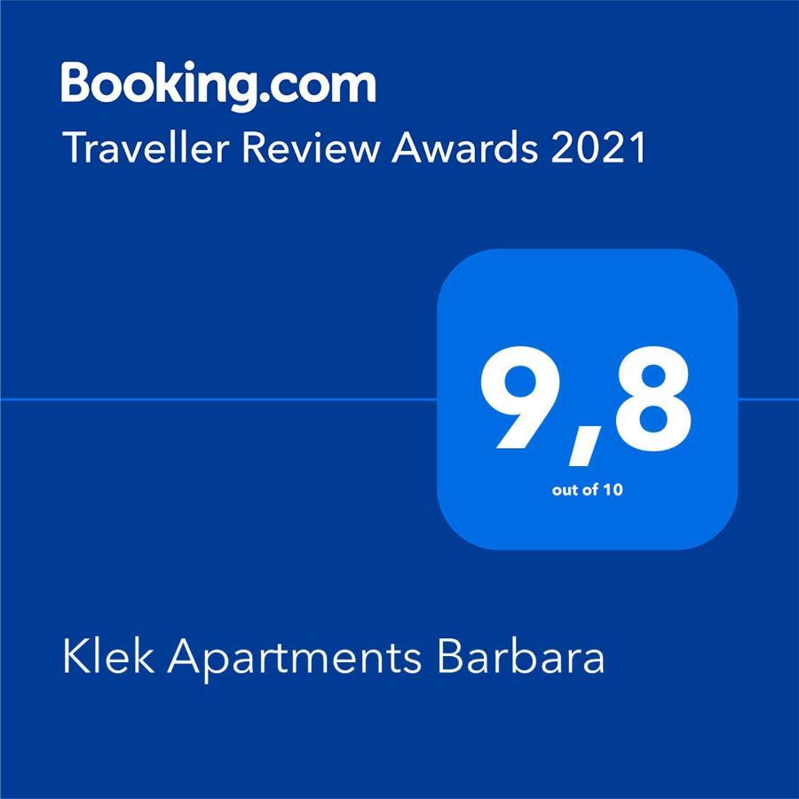 Klek Apartments Barbara Exteriör bild